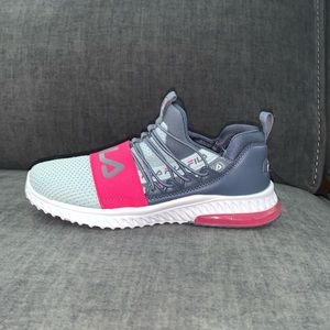 Girls FILA Fantastiq 2 Gray and Pink